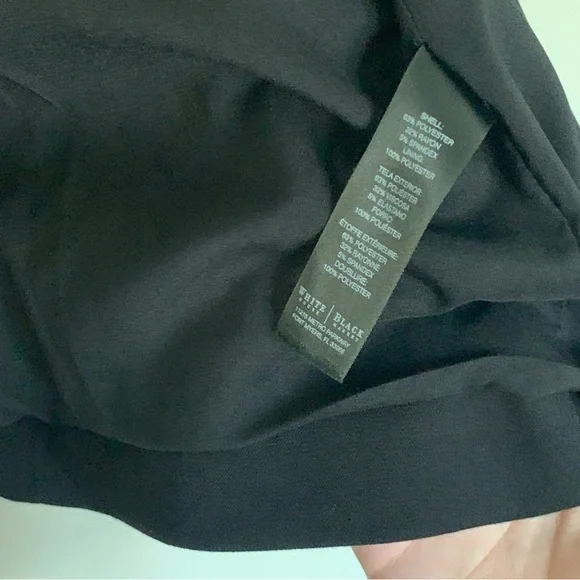 Women’s 4 WHITE HOUSE BLACK MARKET Black Single Button Blazer Jacket - Picture 6 of 6